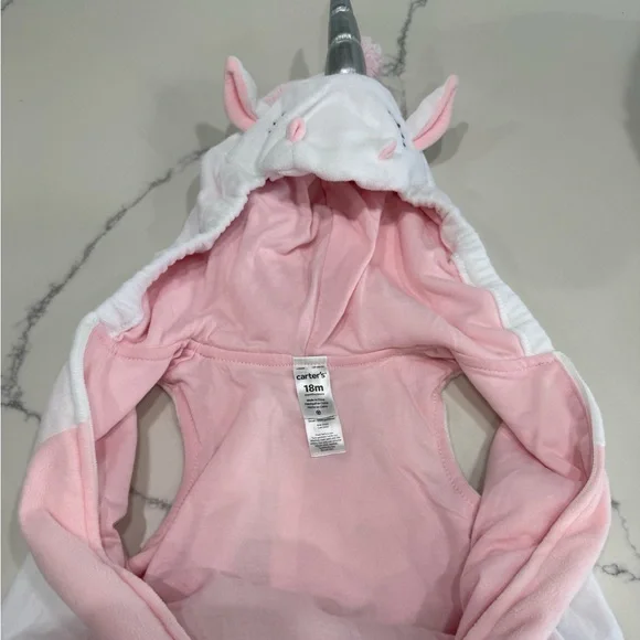 Carter's Pink and White Unicorn Costume - Picture 4 of 4
